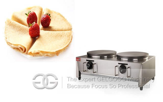 Gas Crepe Pancake Machine GG-08-02