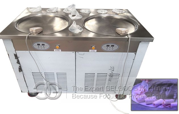 Fried Ice Cream Roll Making Machine Supplier in China
