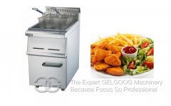 Vertical Gas Fryer With Cabin
